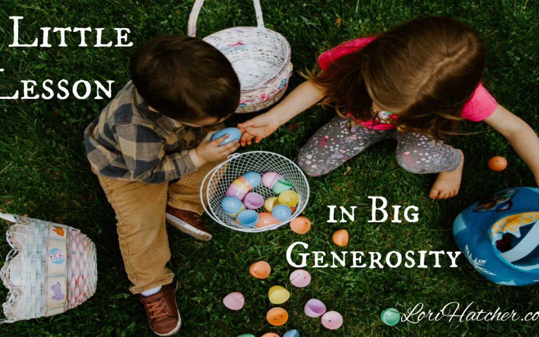 A Little Lesson in Big Generosity